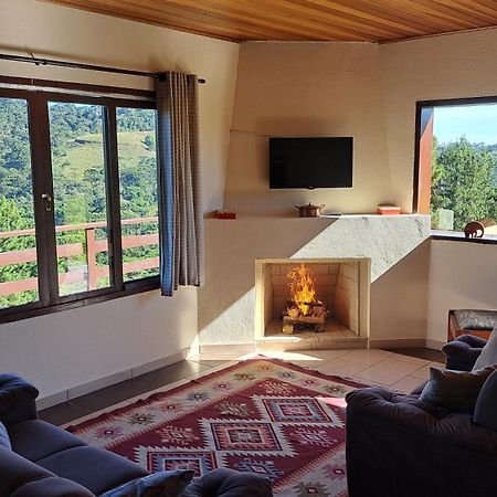 Вилла Casa Sossego Na Montanha Кампус-ду-Жордау Экстерьер фото